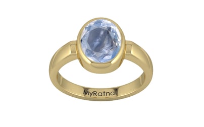 Ashtadhatu Ceylon Blue Sapphire Ring Fine Quality (R6)