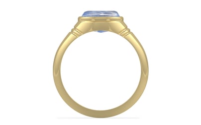 Ashtadhatu Ceylon Blue Sapphire Ring Fine Quality (R7)