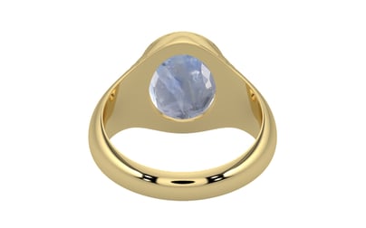 Ashtadhatu Ceylon Blue Sapphire Ring Fine Quality (R7)