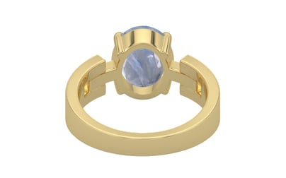 Ashtadhatu Ceylon Blue Sapphire Ring Fine Quality (R8)