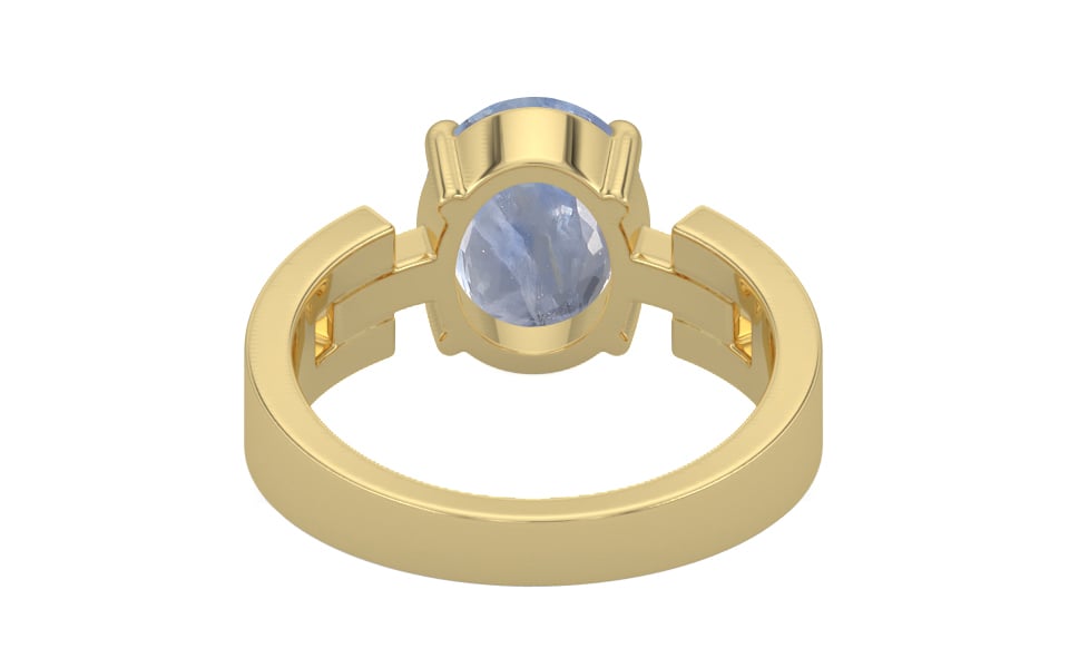 Ashtadhatu Ceylon Blue Sapphire Ring Fine Quality (R8)