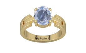 Ashtadhatu Ceylon Blue Sapphire Ring Fine Quality (R8)