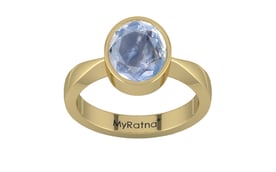Ashtadhatu Ceylon Blue Sapphire Ring Fine Quality (R9)