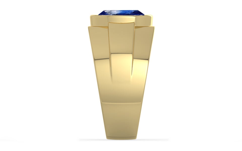 Ashtadhatu Ceylon Blue Sapphire Ring Limited Quality (R1)