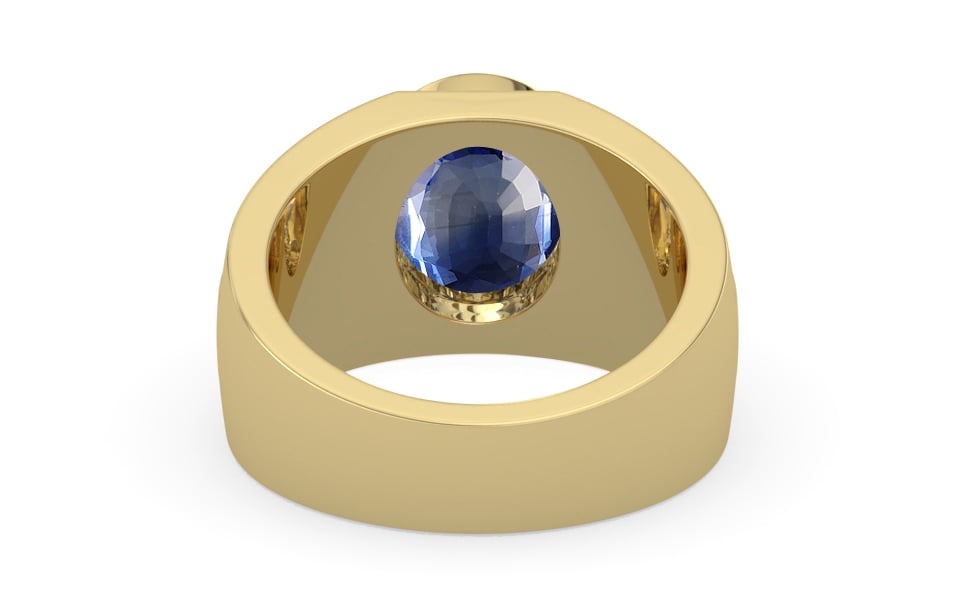Ashtadhatu Ceylon Blue Sapphire Ring Limited Quality (R1)