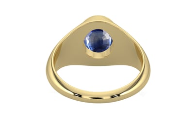 Ashtadhatu Ceylon Blue Sapphire Ring Limited Quality (R12)
