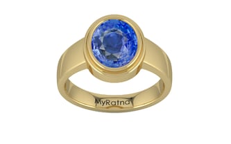 Ashtadhatu Ceylon Blue Sapphire Ring Limited Quality (R3)
