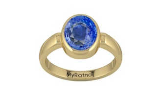 Ashtadhatu Ceylon Blue Sapphire Ring Limited Quality (R6)