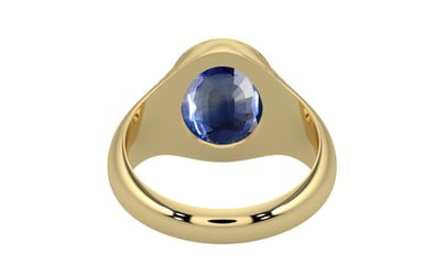 Ashtadhatu Ceylon Blue Sapphire Ring Limited Quality (R7)