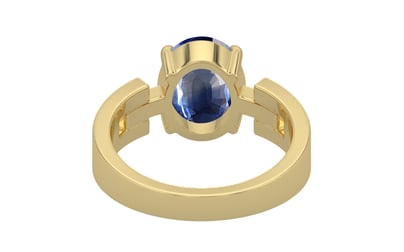 Ashtadhatu Ceylon Blue Sapphire Ring Limited Quality (R8)