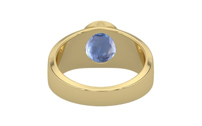 Ashtadhatu Ceylon Blue Sapphire Ring Prime Quality (R10)