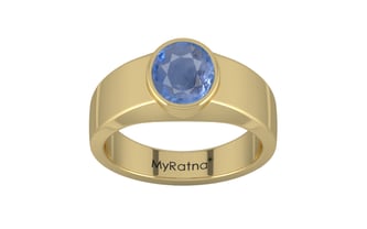 Ashtadhatu Ceylon Blue Sapphire Ring Prime Quality (R10)