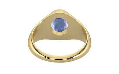 Ashtadhatu Ceylon Blue Sapphire Ring Prime Quality (R12)