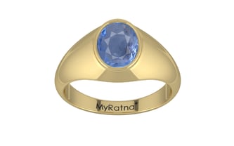 Ashtadhatu Ceylon Blue Sapphire Ring Prime Quality (R12)