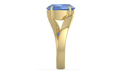 Ashtadhatu Ceylon Blue Sapphire Ring Prime Quality (R2)