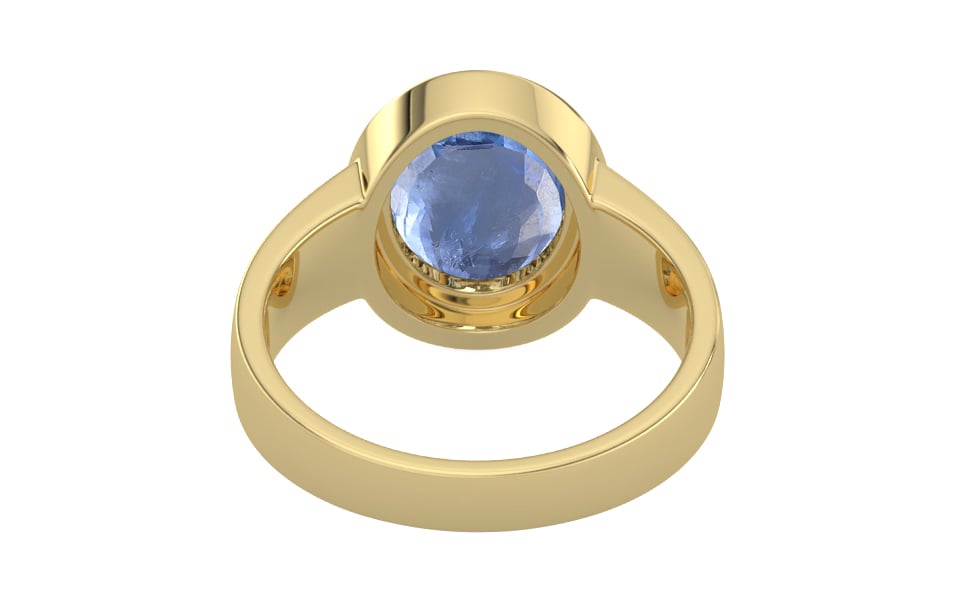 Ashtadhatu Ceylon Blue Sapphire Ring Prime Quality (R3)