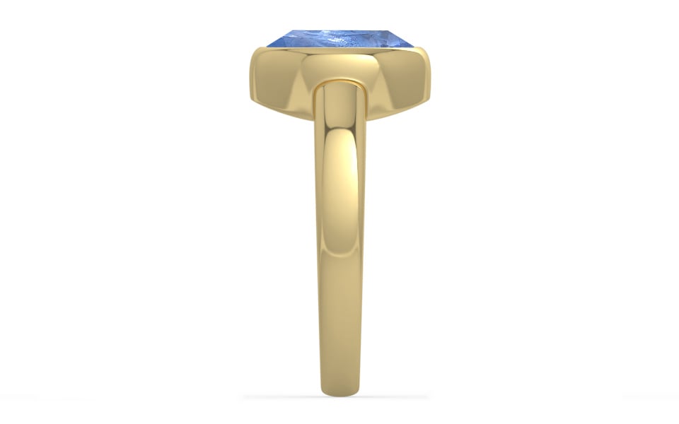 Ashtadhatu Ceylon Blue Sapphire Ring Prime Quality (R6)