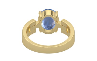 Ashtadhatu Ceylon Blue Sapphire Ring Prime Quality (R8)