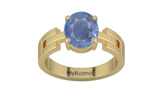 Ashtadhatu Ceylon Blue Sapphire Ring Prime Quality (R8)
