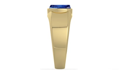 Ashtadhatu Ceylon Blue Sapphire Ring Rare Quality (R10)