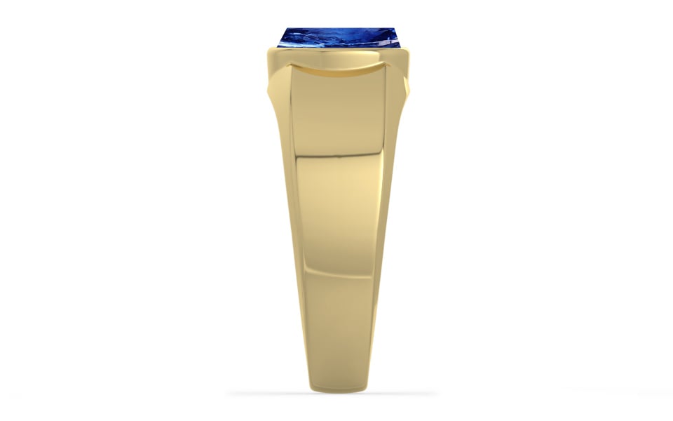 Ashtadhatu Ceylon Blue Sapphire Ring Rare Quality (R10)