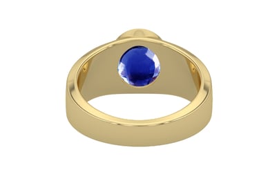 Ashtadhatu Ceylon Blue Sapphire Ring Rare Quality (R10)