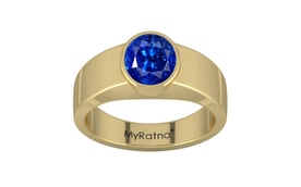 Ashtadhatu Ceylon Blue Sapphire Ring Rare Quality (R10)