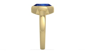 Ashtadhatu Ceylon Blue Sapphire Ring Rare Quality (R6)