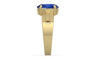 Ashtadhatu Ceylon Blue Sapphire Ring Rare Quality (R8)