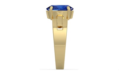 Ashtadhatu Ceylon Blue Sapphire Ring Rare Quality (R8)