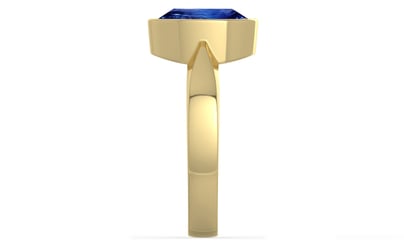 Ashtadhatu Ceylon Blue Sapphire Ring Rare Quality (R9)