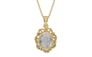 Ashtadhatu Ceylon White Sapphire Pendant Prime Quality (P5)