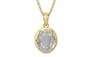Ashtadhatu Ceylon White Sapphire Pendant Prime Quality (P8)