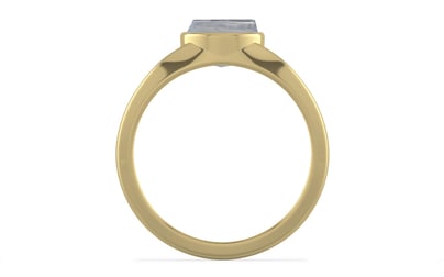 Ashtadhatu Ceylon White Sapphire Ring Fine Quality (R10)