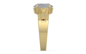 Ashtadhatu Ceylon White Sapphire Ring Fine Quality (R8)