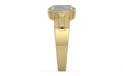 Ashtadhatu Ceylon White Sapphire Ring Fine Quality (R8)