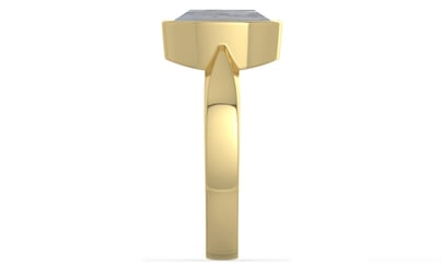 Ashtadhatu Ceylon White Sapphire Ring Fine Quality (R9)