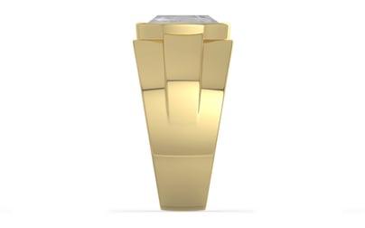 Ashtadhatu Ceylon White Sapphire Ring Limited Quality (R1)