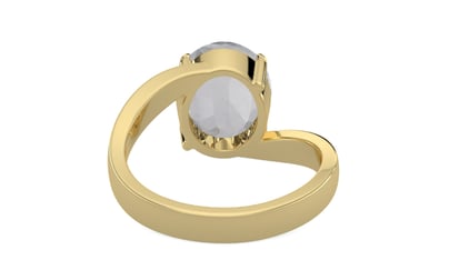 Ashtadhatu Ceylon White Sapphire Ring Limited Quality (R2)