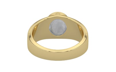 Ashtadhatu Ceylon White Sapphire Ring Prime Quality (R10)