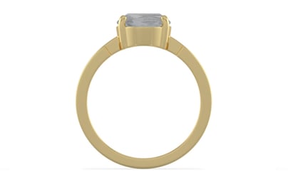 Ashtadhatu Ceylon White Sapphire Ring Prime Quality (R8)