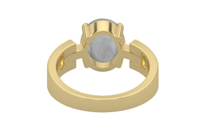 Ashtadhatu Ceylon White Sapphire Ring Prime Quality (R8)