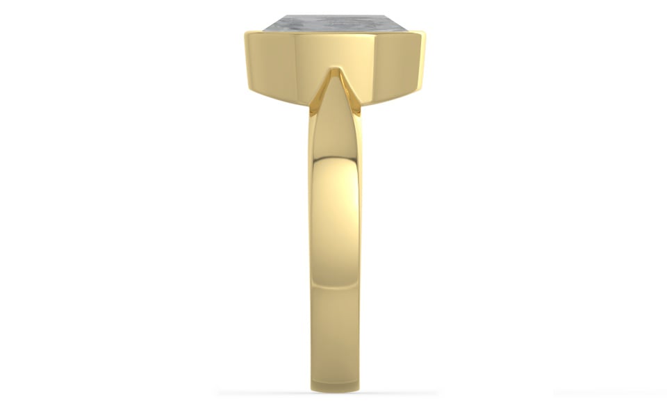 Ashtadhatu Ceylon White Sapphire Ring Prime Quality (R9)