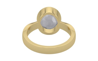 Ashtadhatu Ceylon White Sapphire Ring Prime Quality (R9)