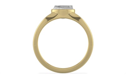 Ashtadhatu Ceylon White Sapphire Ring Rare Quality (R10)