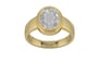 Ashtadhatu Ceylon White Sapphire Ring Rare Quality (R3)
