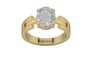 Ashtadhatu Ceylon White Sapphire Ring Rare Quality (R8)