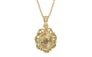 Ashtadhatu Ceylon Yellow Sapphire Pendant Fine Quality (P5)