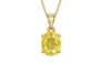 Ashtadhatu Ceylon Yellow Sapphire Pendant Limited Quality (P10)