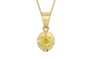 Ashtadhatu Ceylon Yellow Sapphire Pendant Limited Quality (P11)